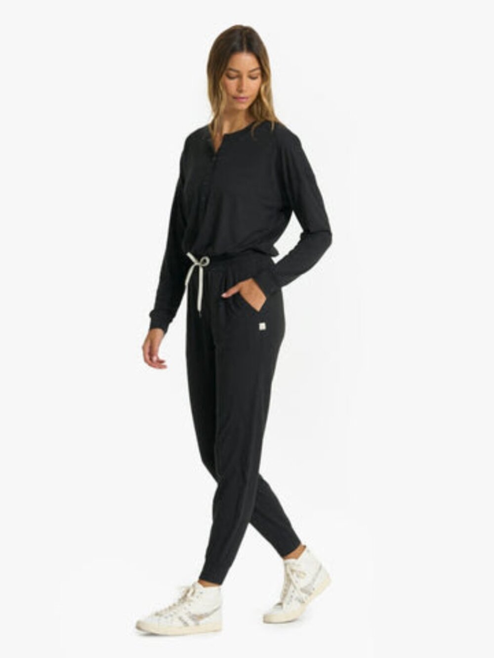 Vuori Lux long sleeve jumpsuit